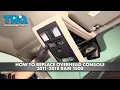 How to Replace Overhead Console 2011-2018 Ram 1500