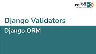 W6D2 Django Validators 2 of 2