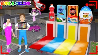 Yuta Mio Panik CCTV Merekam PINTU PORTAL KINDER JOY, FANTA, CHOKI CHOKI, ULTRA MILK DI Depan Rumah😱