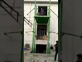 Warehouse Factory Outdoor Hydraulic cargo lift Guide rail goods Elevator