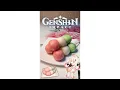 Genshin Impact Dango 🍡 #cooking #food #delicious #genshinimpact #dango #japanesefood #china