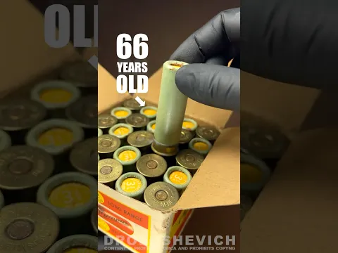 RARE SHOTGUN AMMO #inside  #gun #asmr #buckshot #hunter #old #cartridge #review