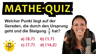 Schaffst du ALLE Fragen? – Mathe Quiz