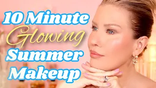 10 Minute Gorgeous Glowing Summer Makeup Tutorial For Mature Skin