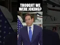 Listen to Press Go Quiet as Rubio Gives a Chilling Warning to Europe if They Interfere