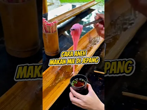 Cara aneh orang Jepang saat makan mie❗️ #faktaunik #mie #jepang