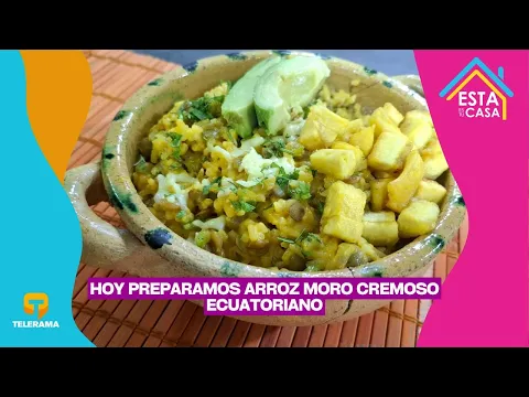 Hoy preparamos arroz moro cremoso ecuatoriano