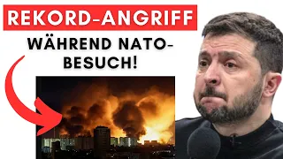 NATO-Chef in Kiew: Russland startet grössten Raketen-Angriff jemals!