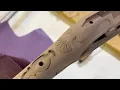 Sanding the Kibler Fowler 20 gauge