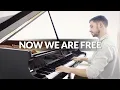 Download Lagu Gladiator - Now We Are Free (Hans Zimmer \u0026 Lisa Gerrard) | Piano Cover + Sheet Music