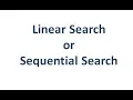 Search Implementation to find given element in the
