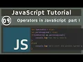 09 Operators in JavaScript Part 1 javascript tutorial UiBrains NAVEEN SAGGAM