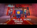 ULTRAKILL 1-3 REWORK HALLS OF SACRED REMAINS - ALL SECRETS SECRET BUTTON CHALLENGE