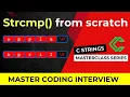 Implement strcmp in C Explained Step by Step