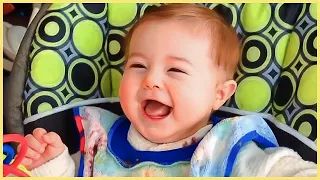 Download Cute And Funny Baby Laughing Hysterically Compilation || 5-Minute Fails MP3