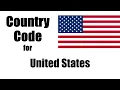 United States Dialing Code - American Country Code