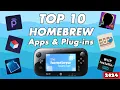 Top 10 MUST HAVE Wii U Homebrew Apps Plugins 2024