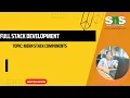 MERN STACK COMPONENT FULL STACK DEVELOPMENT SNS INSTITUTIONS