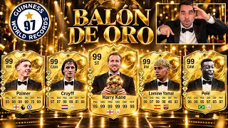 RÉCORD DE FUT DRAFT 197 PERO TENEMOS BALÓN DE ORO !!! #254