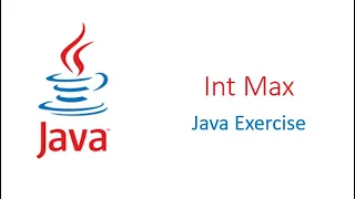 intMax Java Exercise CodingBat com