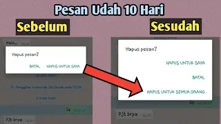 cara menghapus pesan wa yang sudah lama