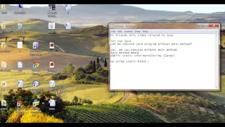 Java run without main method