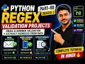 Python Regex Projects Email Validation Number Extraction in Hindi Part-88