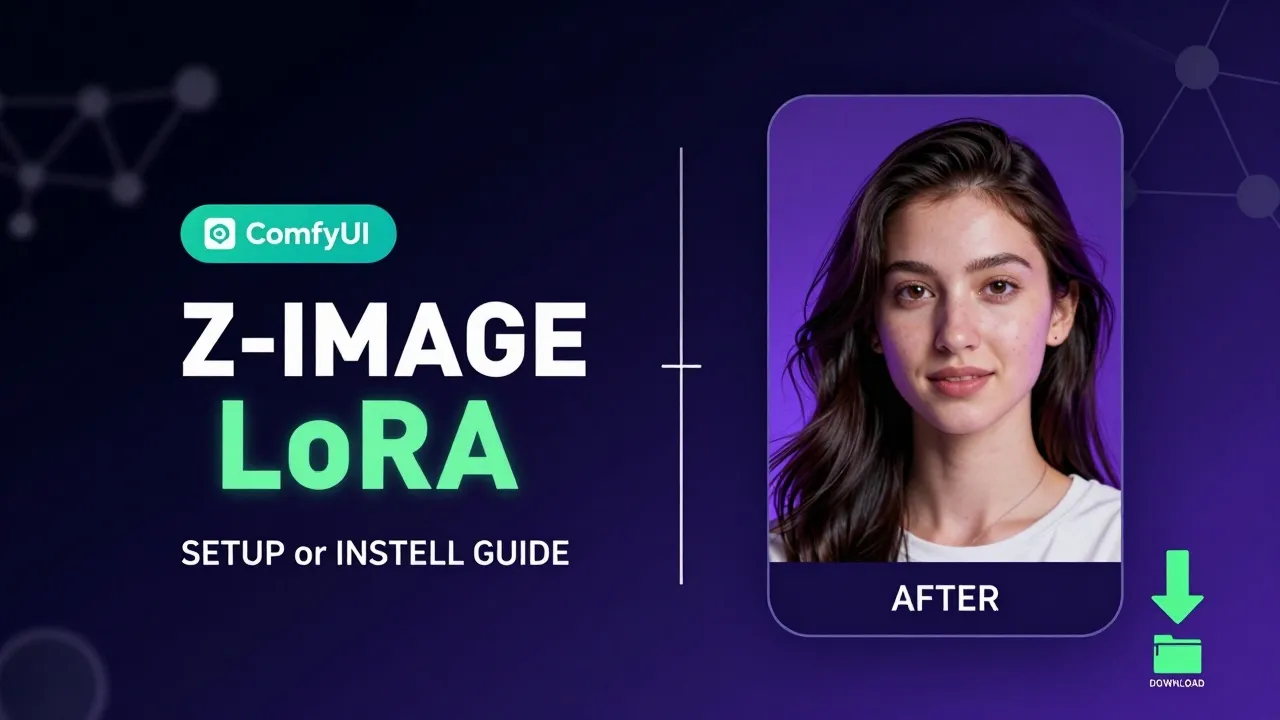  Z-Image LoRA + ComfyUI: Complete Setup and Usage Guide  - Mac AI Tutorial Video Thumbnail
