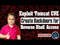 Exploit Tomcat CVE Create Backdoors for Reverse Shell Access Ethical Hacking Tutorial