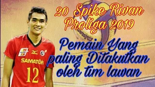 Download 20 Spike Rivan Nurmulki Proliga 2019 || Pemain yang paling ditakutkan oleh tim musuh MP3