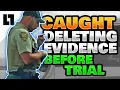 Caught Deleting Evidence Before Trial - Pinal County