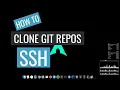How to clone git repositories via SSH