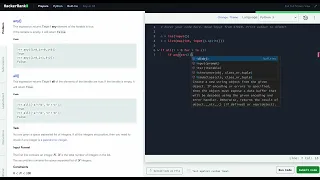 Hackerrank Python Solution Built Ins - Python Any or All