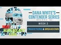 DWCS Season 10 Week 2 PREDICTIONS Namo Fazil vs Kaik Brito Full Card Numerology Breakdown