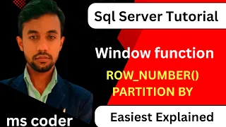 window functions sql sql server tutorial for beginners row number partition by sql server