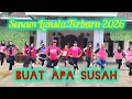 Lagu BUAT APA SUSAH //SENAM LANSIA MUDAH //LAGU NOSTALGIA //FINA KREASI 