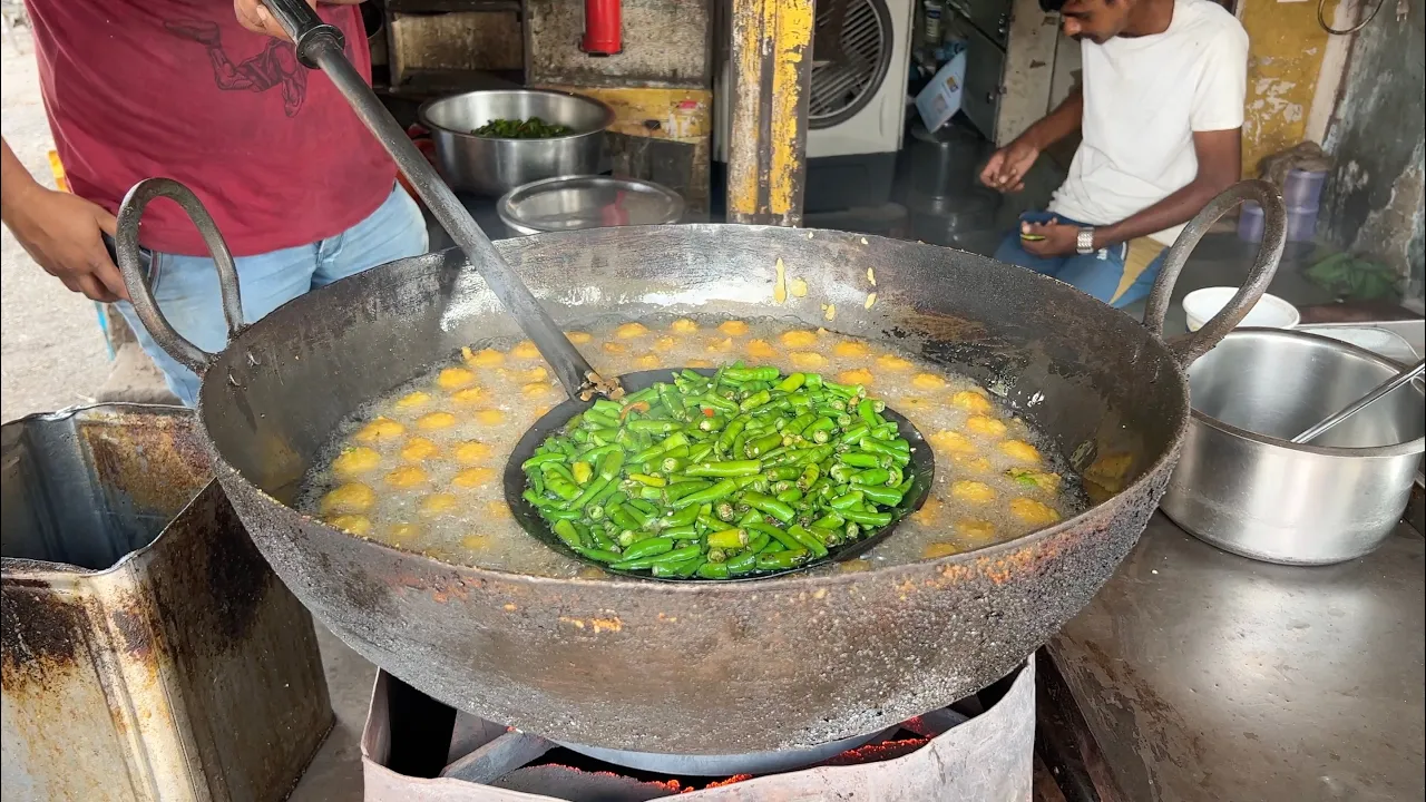 Super Spicy Mirchi Dal Vada of Ahmedabad   Indian Street Food