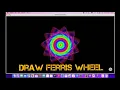 Ferris Wheel Turtle drawing Python Turtle Graphics Pycharm Turtle