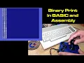 Printing Binary in BASIC and Assembly on Commodore 64