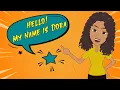 DORA Ep 1 So Glad To Meet You - English for Beginner English Speaking Course