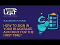 Blackbaud Tutorial How to sign in your Blackbaud account for the first time