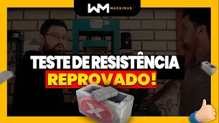 Descubra como é feito o Teste de Rompimento de Blocos de Concreto