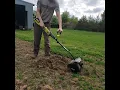 Ryobi expand it 40v tiller inital thoughs