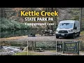 Kettle Creek State Park PA Campground Tour - Lower Campground North Central PA Creekside Sites