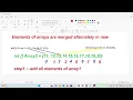 Merging elements of TWO arrays alternately to get one single Array