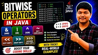 Bitwise Operators in Java with Tricky Real-World Examples for Beginners