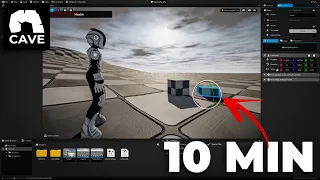 Your First 10 MIN with CAVE ENGINE To Make GAMES