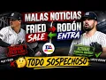 MALAS NOTICIAS EN EL BRONX MAX FRIED SE LESIONA OTRA VEZ Y RODON ENTRA EN EL ROSTER