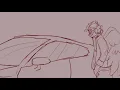 hawks kills dabi live on camera
