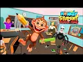 Monkey student school prank gameplay
